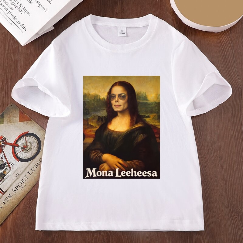 Funny Mona Lisa Parody Graphic - Men'S Fashion From The 80S ulasan dan harga