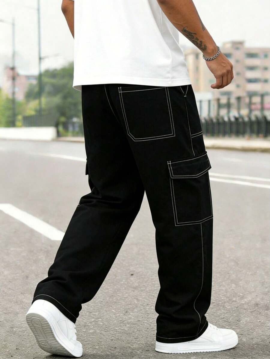 Men's Outdoor Cargo Style Styl - Men'S Fashion Trousers ulasan dan harga