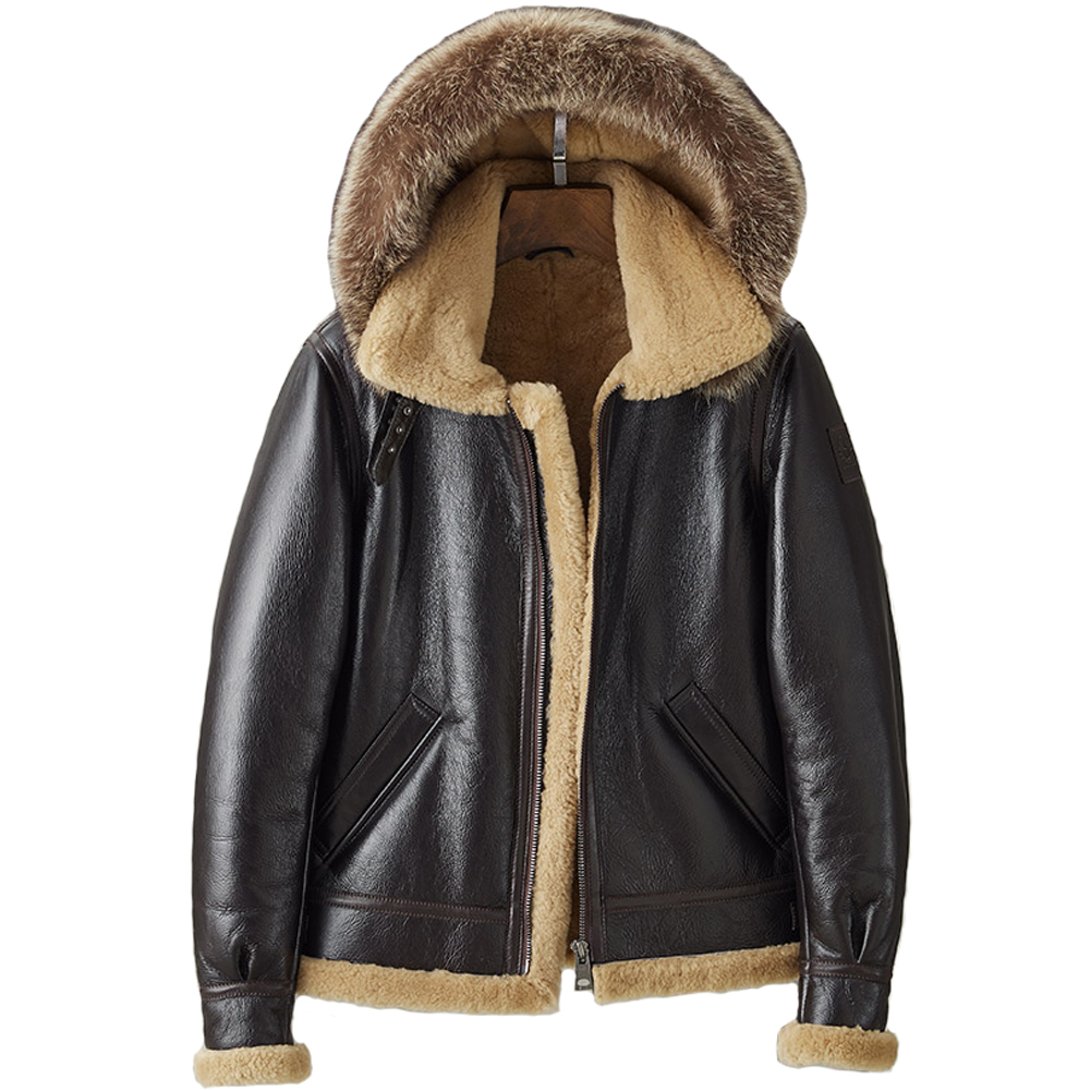 Denny&Dora Men's Shearling Jac - Bomber Jacket Men ulasan dan harga