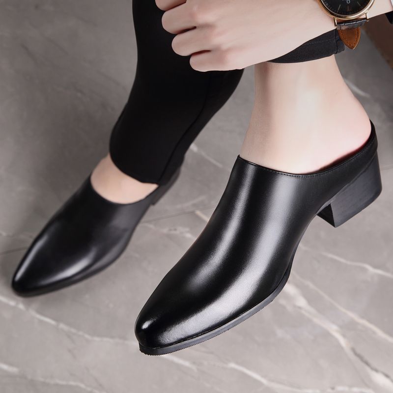 Pointed Men's Sandals Business - Mens Fashion Dress ulasan dan harga