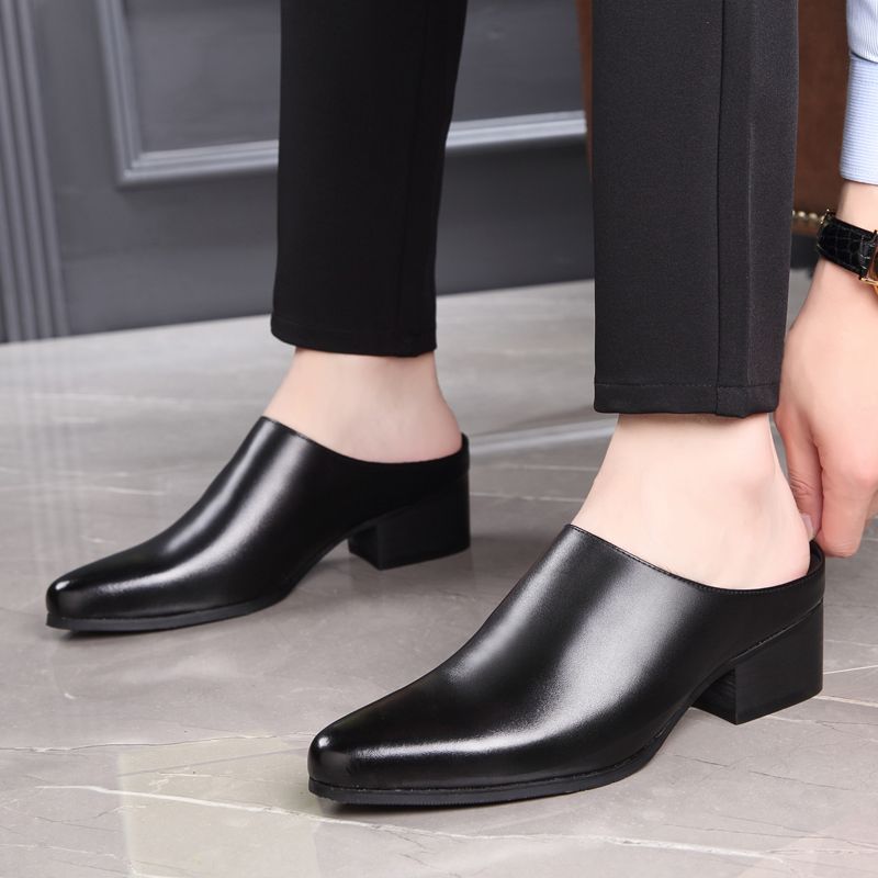 Pointed Men's Sandals Business - Mens Fashion Dress ulasan dan harga
