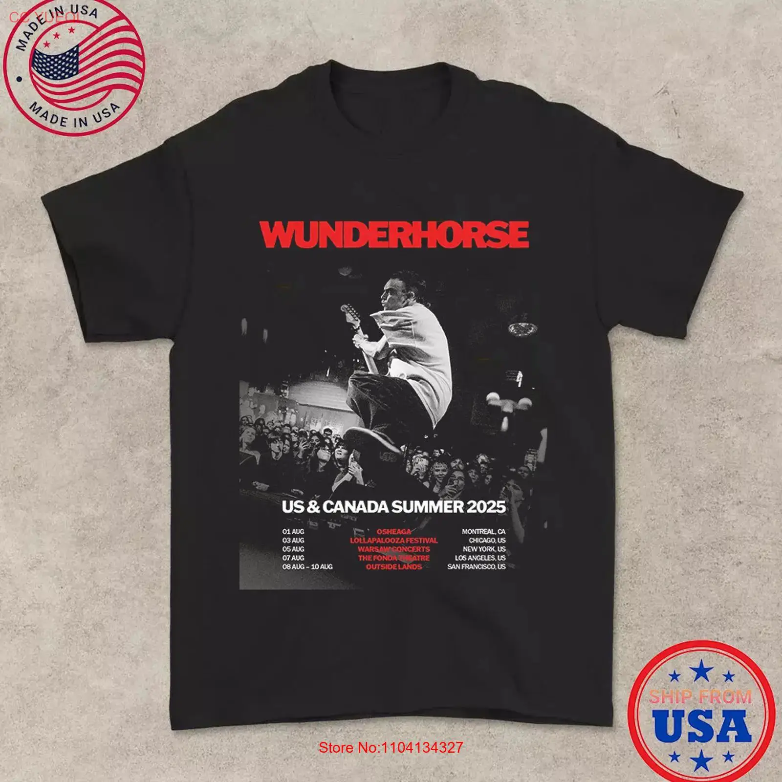 Wunderhorse 2025 Tour SUMMER U - Mens Fashion Summer 2025 ulasan dan harga