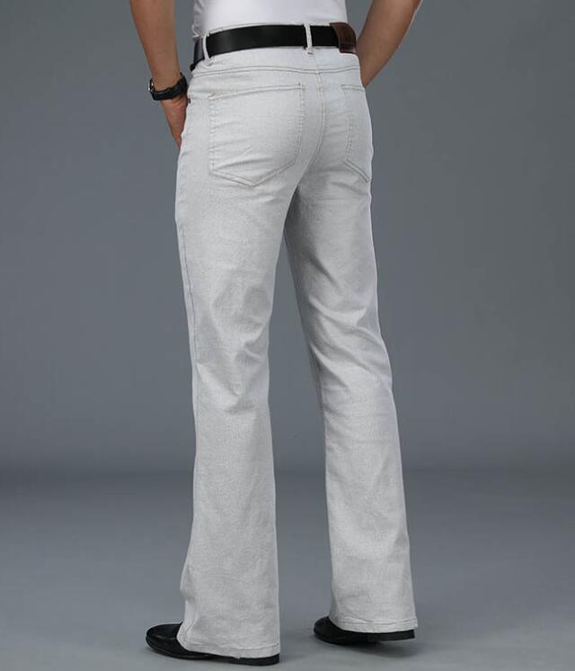 Men's Beige Loose Jeans Fashio - Men'S Fashion Jeans And Boots ulasan dan harga