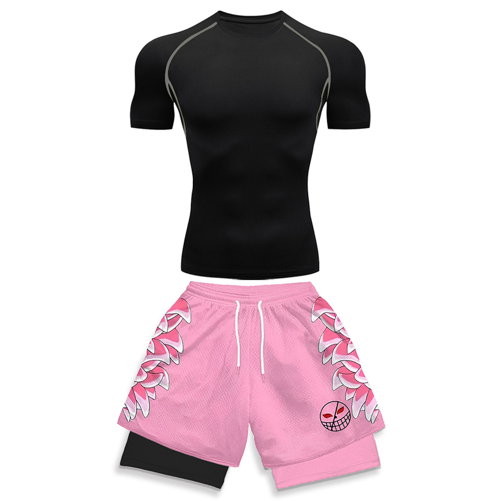 High Elasticity Workout Gear f - Compression Shirt Workout ulasan dan harga