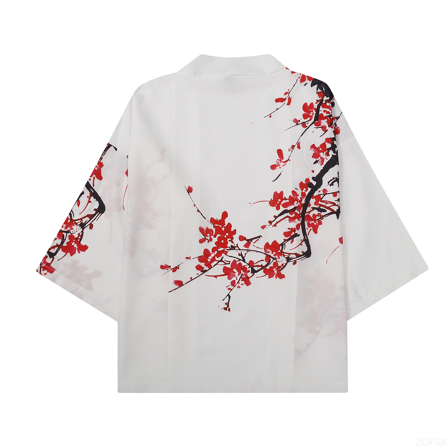 Summer Women Flower Print Kimo - Mens Fashion Workwear ulasan dan harga