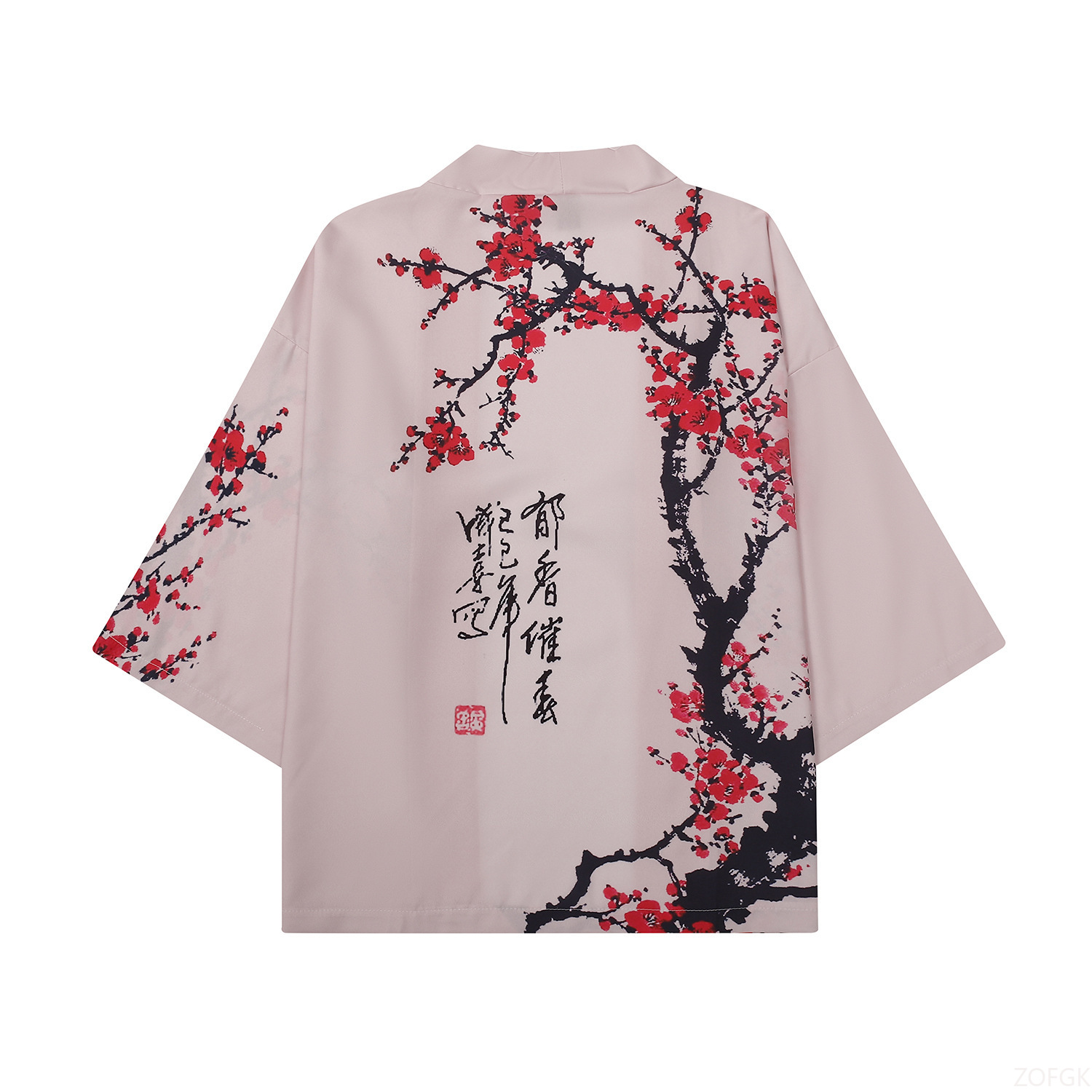 Summer Women Flower Print Kimo - Mens Fashion Workwear ulasan dan harga