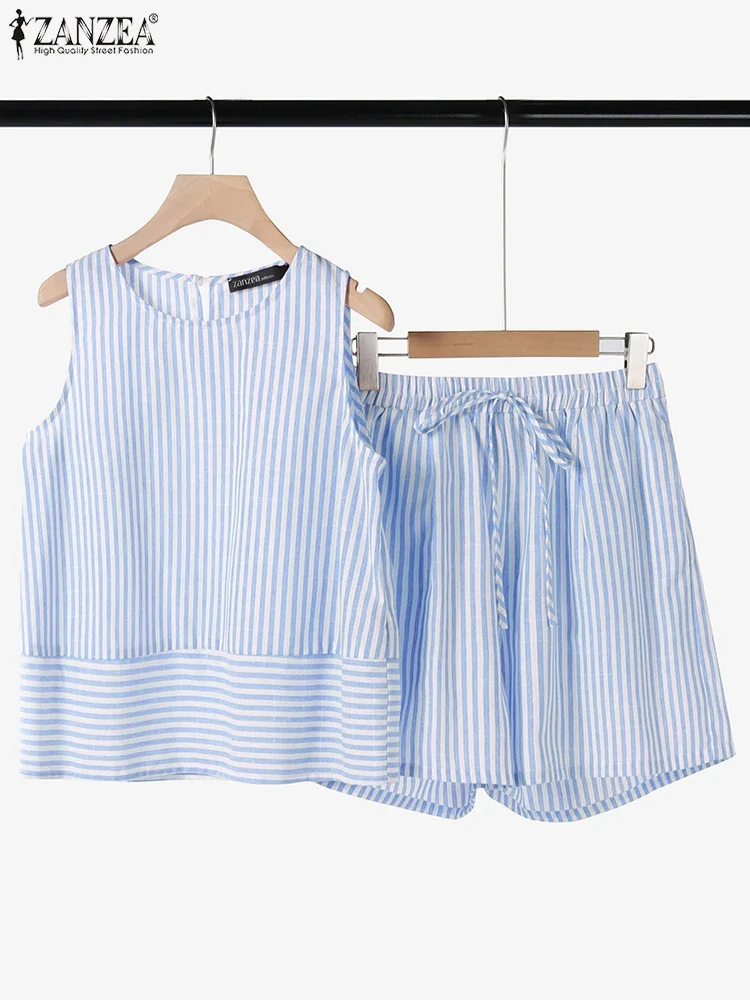 ZANZEA Summer Women Short Suit - Mens Fashion Summer 2025 ulasan dan harga