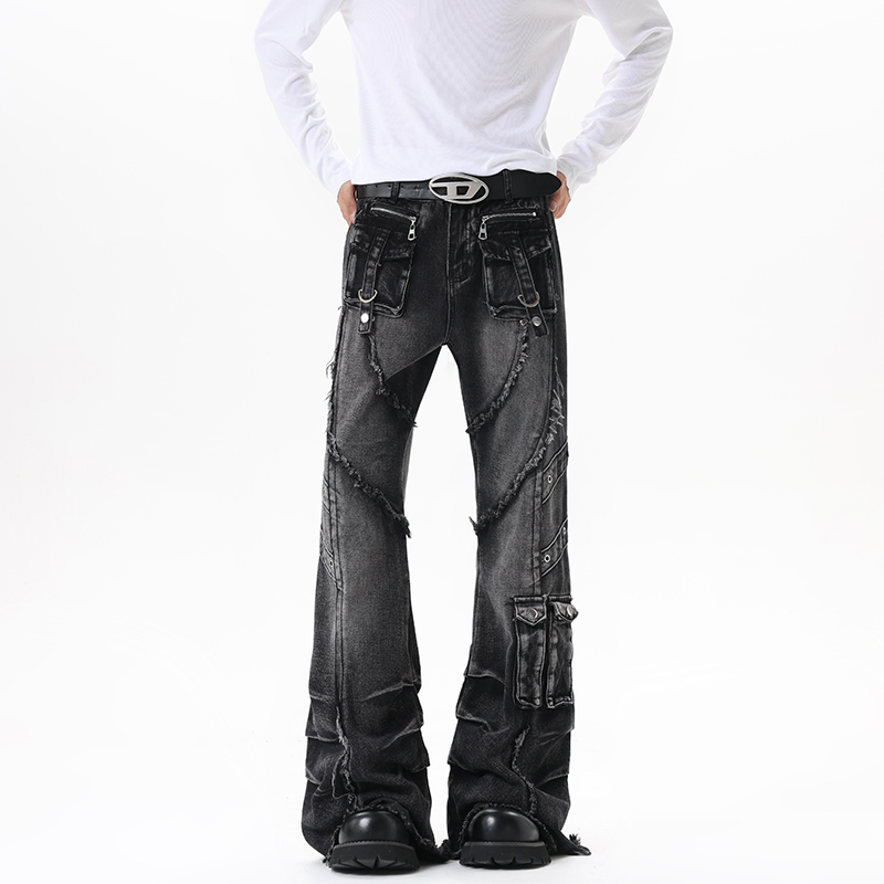 Men Personalized Street Jeans  - Men'S Fashion Jeans And Boots ulasan dan harga