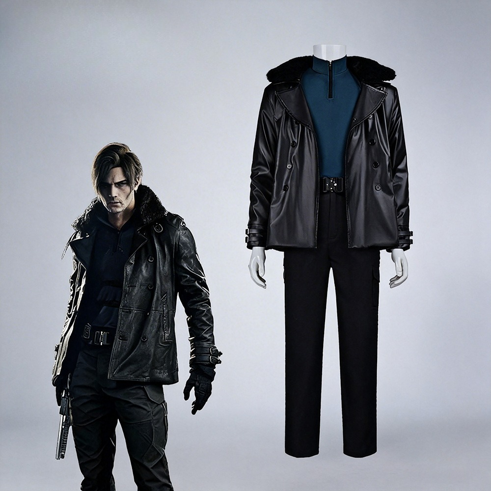 Game Leon Kennedy Re9 Evil Cos - Bomber Jacket Men ulasan dan harga