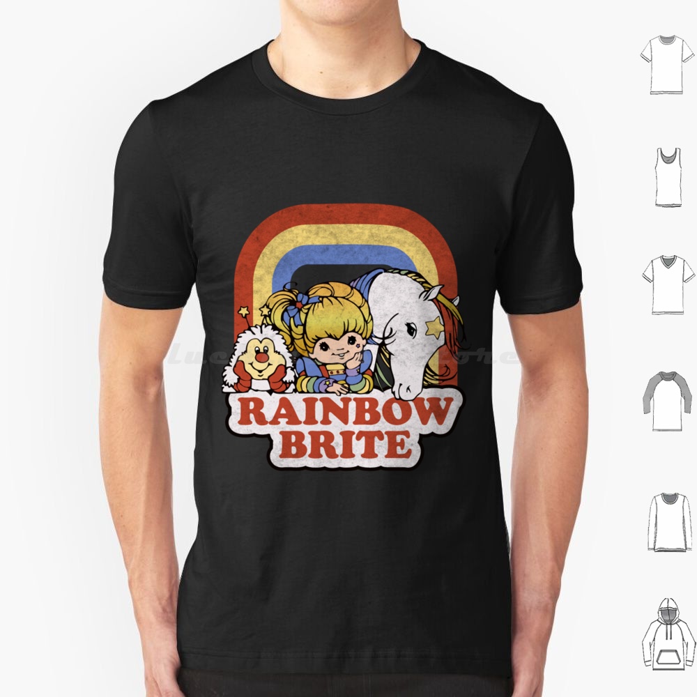 Rainbow Brite T-Shir T Shirt C - Men'S Fashion From The 80S ulasan dan harga