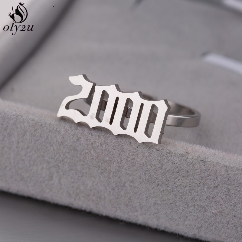 Oly2u Personalize Date Of Birt - Men'S Fashion Year 2000 ulasan dan harga