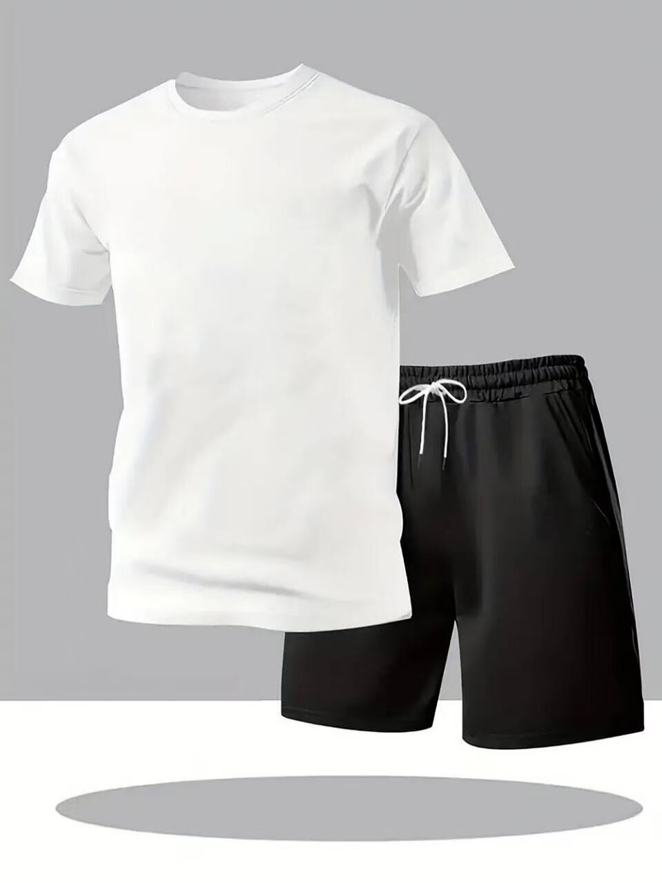 New Summer Sportswear Men's Su - Mens Fashion Workwear ulasan dan harga