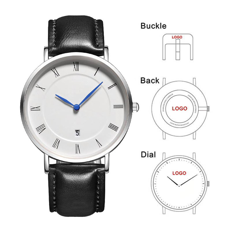 B-8210A Simple Men Watches Wit - Men'S Fashion Round Glasses ulasan dan harga