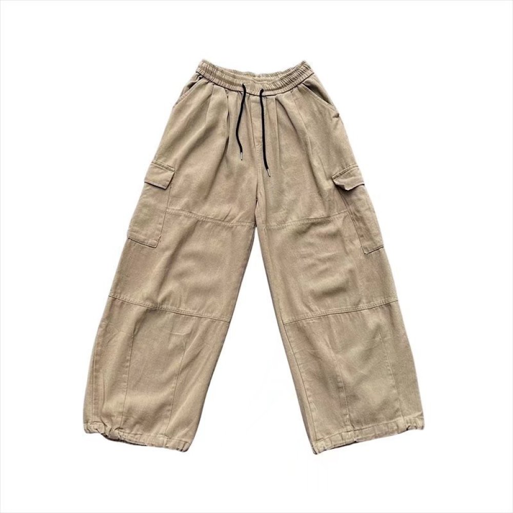 Japanese Streetwear Cargo Pant - Men'S Fashion Trousers ulasan dan harga