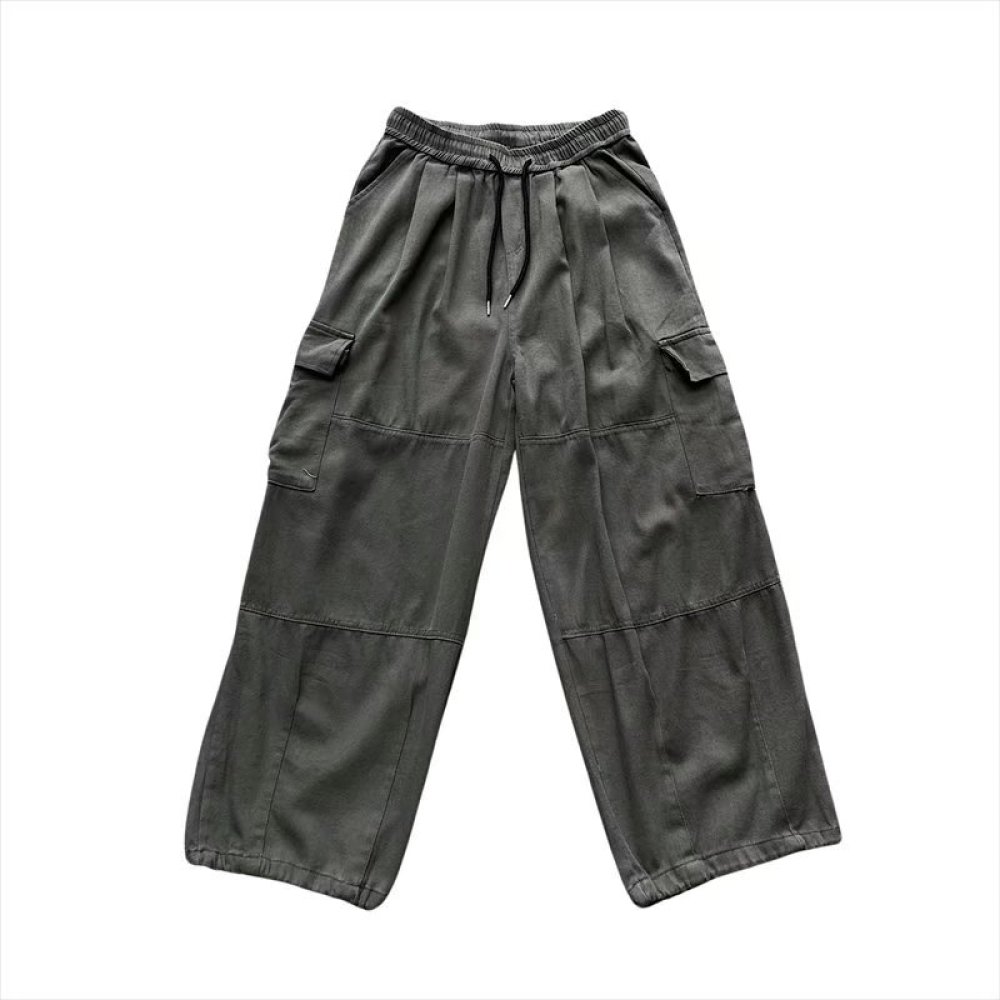 Japanese Streetwear Cargo Pant - Men'S Fashion Trousers ulasan dan harga