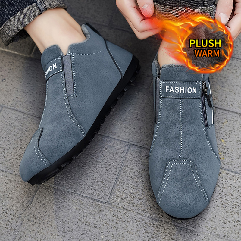 Outdoor Men's Snow Boots Winte - Mens Fashion Workwear ulasan dan harga