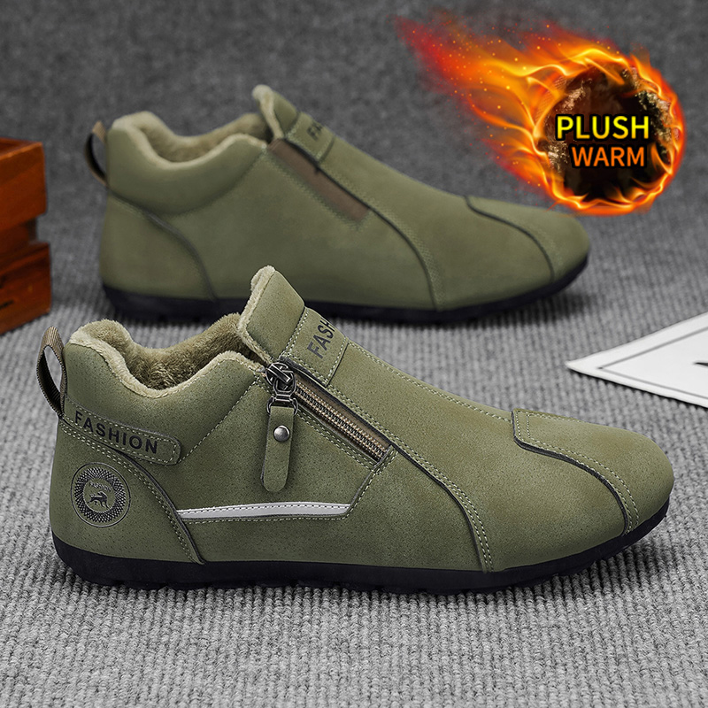 Outdoor Men's Snow Boots Winte - Mens Fashion Workwear ulasan dan harga