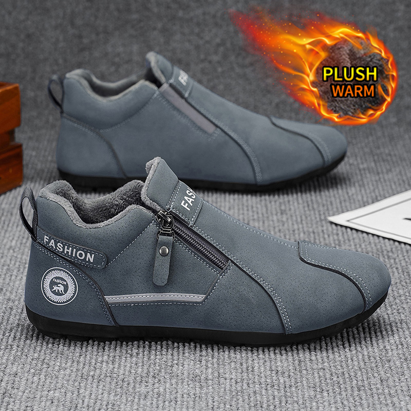 Outdoor Men's Snow Boots Winte - Mens Fashion Workwear ulasan dan harga