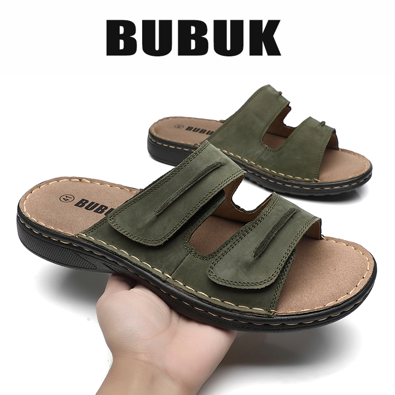 Bubuk Men's Genuine Leather Sp - Mens Fashion Workwear ulasan dan harga