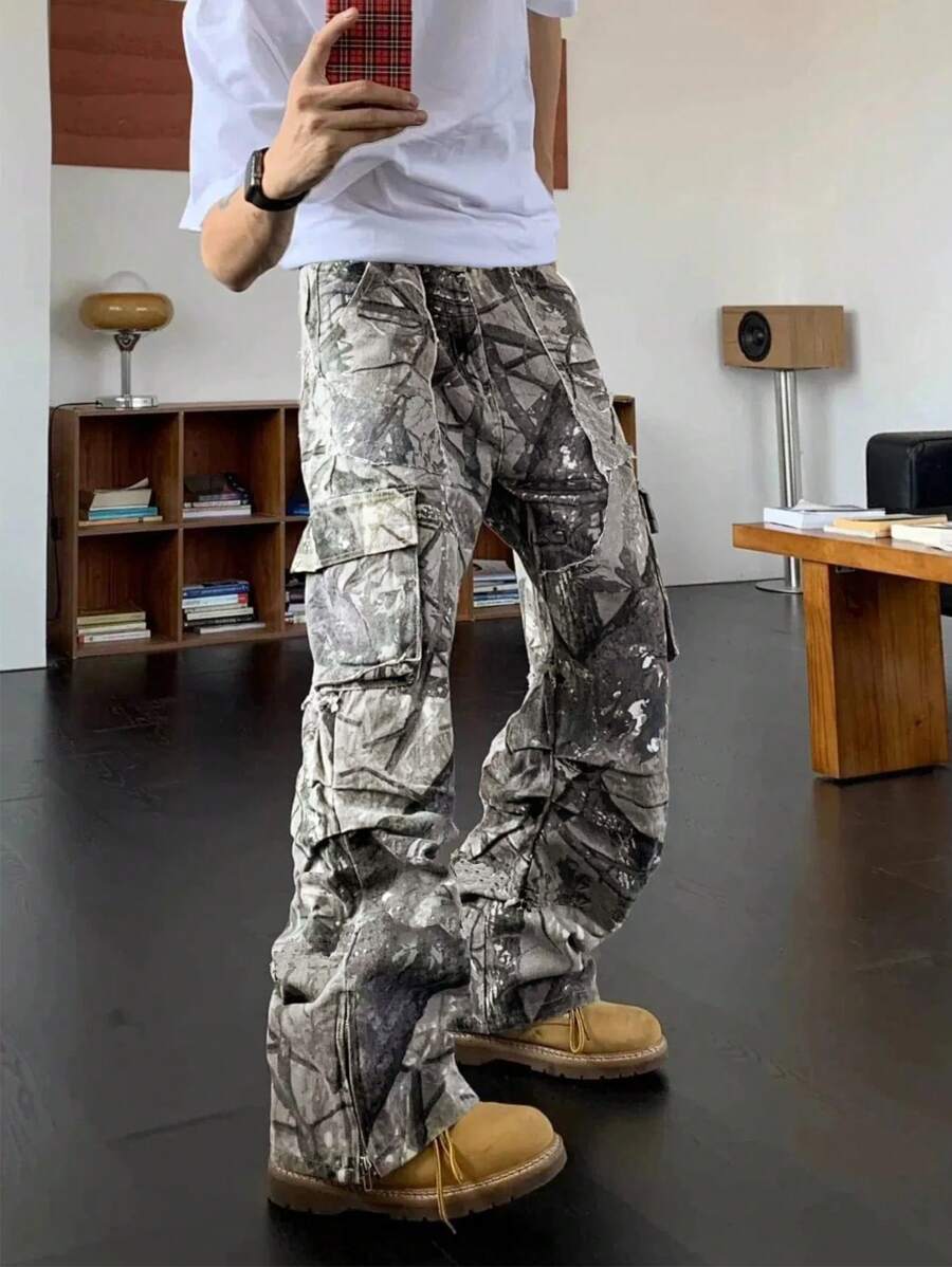 Men's Fashion Cargo Pants With - Men'S Fashion Trousers ulasan dan harga