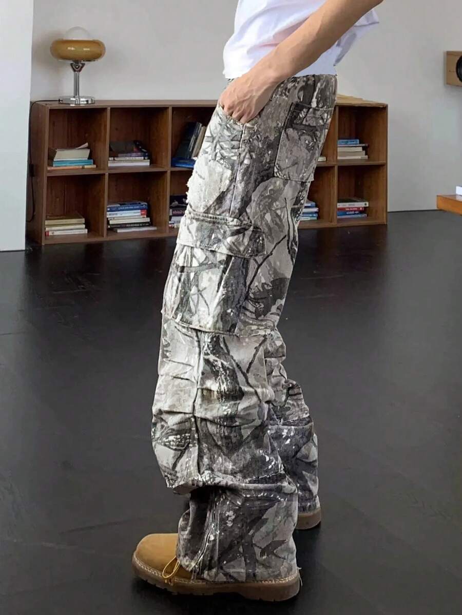 Men's Fashion Cargo Pants With - Men'S Fashion Trousers ulasan dan harga