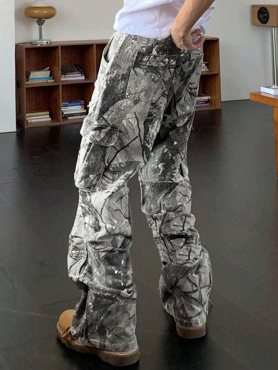 Men's Fashion Cargo Pants With - Men'S Fashion Trousers ulasan dan harga