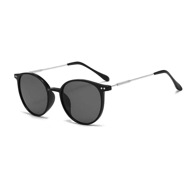 New Round Vintage Sunglasses W - Men'S Fashion Round Glasses ulasan dan harga