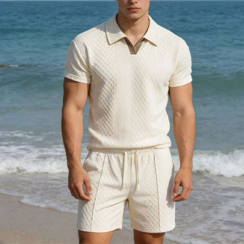 2026 Summer100kg Men Suits Sol - Mens Fashion Workwear ulasan dan harga