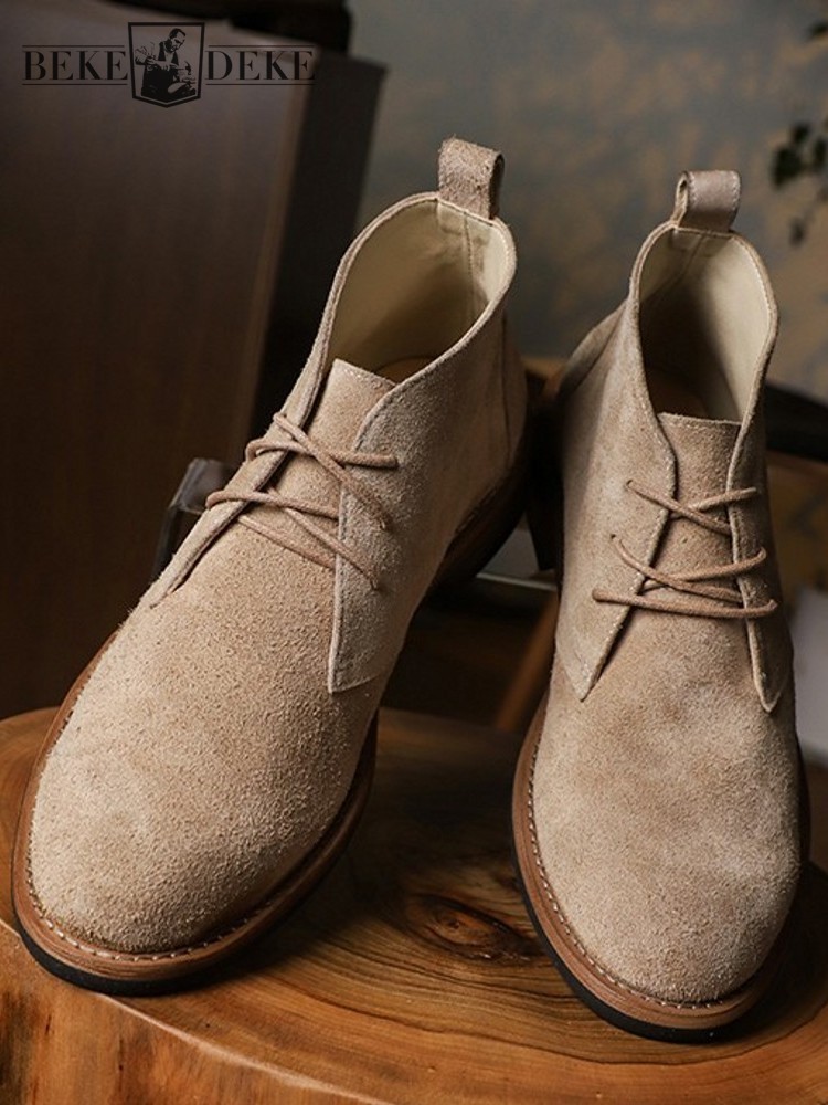 Fashion Versatile Male Lace-Up - Mens Fashion Workwear ulasan dan harga