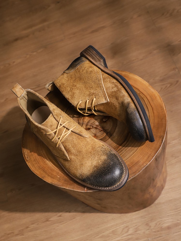 Fashion Versatile Male Lace-Up - Mens Fashion Workwear ulasan dan harga